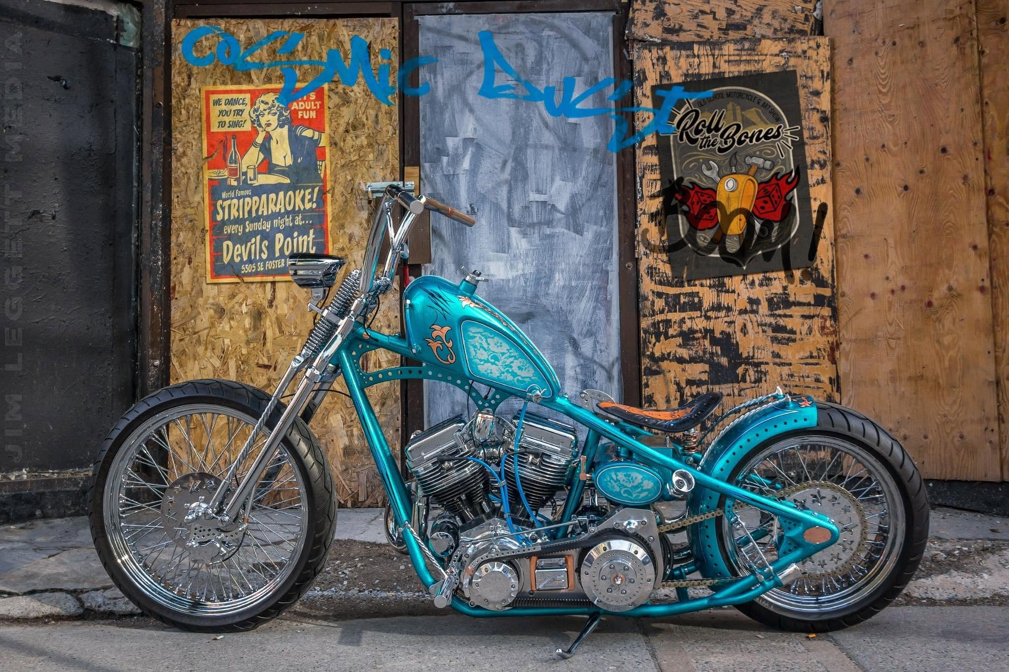 Custom motorcycle paint by Connery's Custom Paint